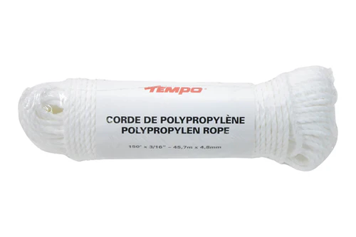 Paquets   de   corde   150'   x   3/16"