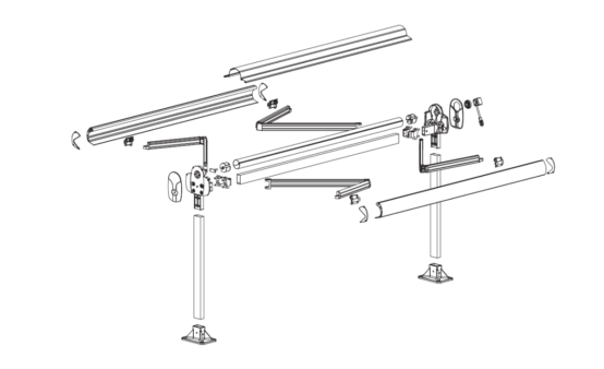 ABRI DE TERRASSE 265