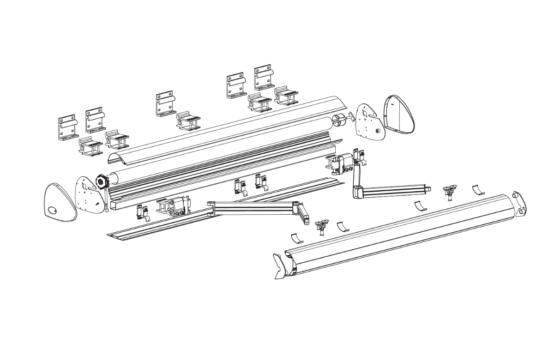 Coffre intégral 600 EX